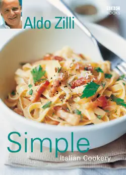 simple italian cookery book cover image