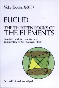 the thirteen books of the elements, vol. 3 book cover image