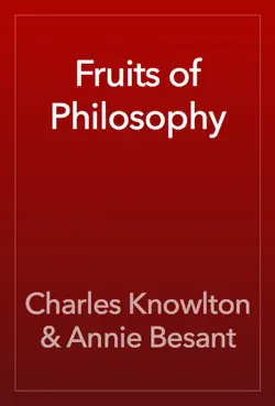 fruits of philosophy book cover image