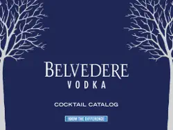 belvedere vodka cocktail catalog book cover image