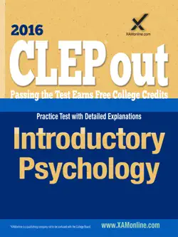 clep introductory psychology book cover image