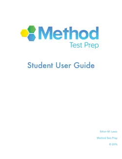 method test prep student user guide book cover image