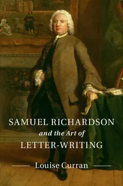 samuel richardson and the art of letter-writing book cover image