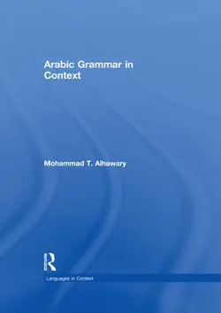 arabic grammar in context book cover image