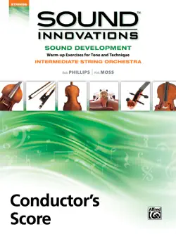 sound innovations for string orchestra: sound development (intermediate) - conductor's score book cover image