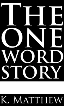the one word story book cover image