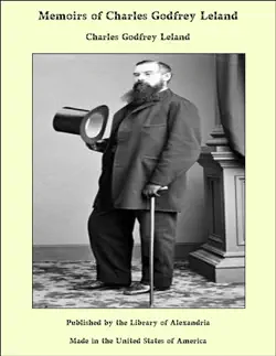 memoirs of charles godfrey leland book cover image