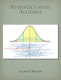 statistics with algebra book cover image