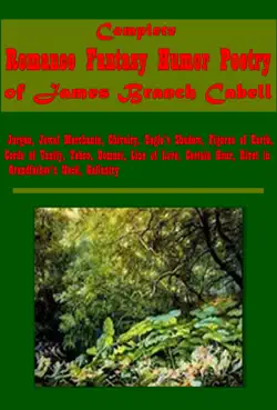 complete romance fantasy humor poetry of james branch cabell book cover image