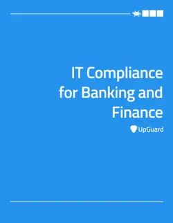 it compliance for banking and finance book cover image