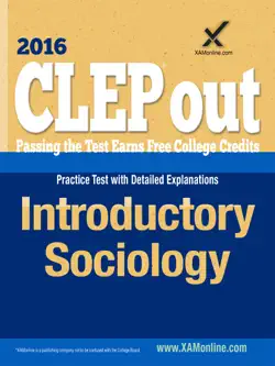 clep introductory sociology book cover image