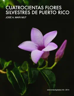 trescientas flores silvestres de puerto rico book cover image