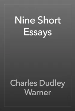 nine short essays imagen de la portada del libro