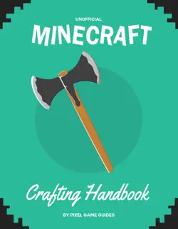 minecraft crafting handbook book cover image
