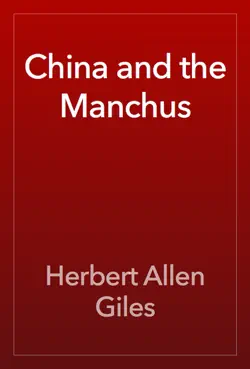 china and the manchus book cover image