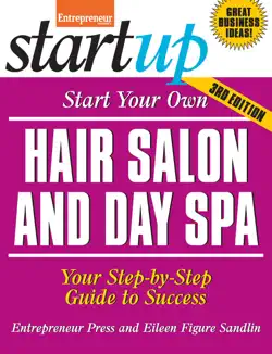 start your own hair salon and day spa book cover image