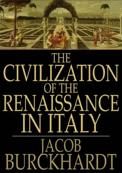 the civilization of the renaissance in italy book cover image