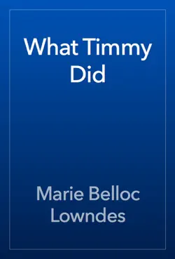 what timmy did book cover image