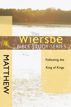 the wiersbe bible study series: matthew book cover image