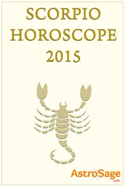 scorpio horoscope 2015 by astrosage.com book cover image