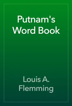 putnam's word book book cover image
