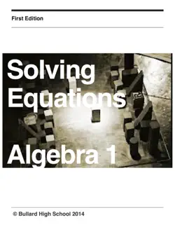solving equations book cover image
