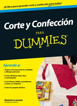 corte y confección para dummies book cover image