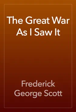 the great war as i saw it book cover image