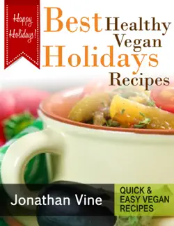 best healthy vegan holidays recipes book cover image