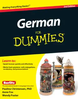 german for dummies book cover image