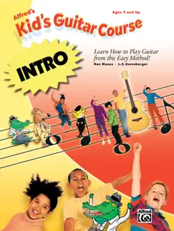 alfred's kid's guitar course 1 (intro) book cover image