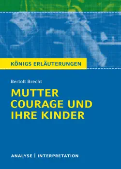 mutter courage und ihre kinder von bertolt brecht. book cover image