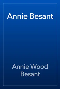 annie besant book cover image