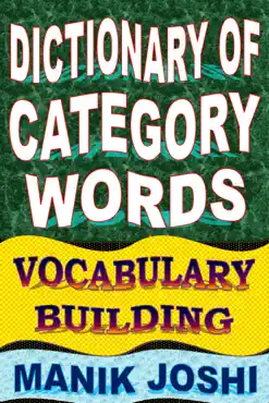 dictionary of category words: vocabulary building book cover image