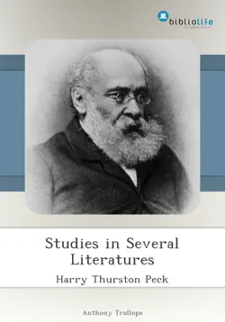 studies in several literatures book cover image