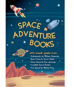space adventure books sampler book cover image