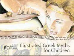 illustrated greek myths for children book cover image