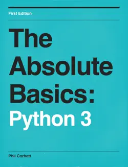 the absolute basics: python 3 book cover image