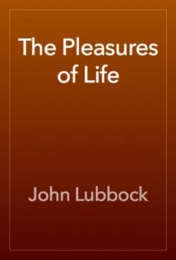 the pleasures of life book cover image