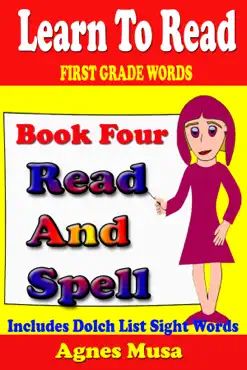 book four read and spell first grade words book cover image