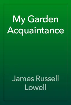 my garden acquaintance book cover image