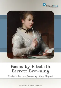 poems by elizabeth barrett browning imagen de la portada del libro