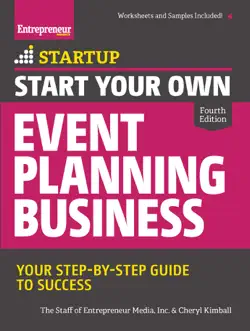 start your own event planning business book cover image
