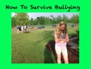 How To Survive Bullying book summary, reviews and download