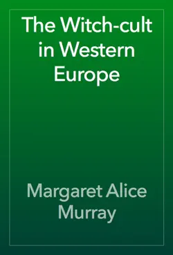 the witch-cult in western europe book cover image