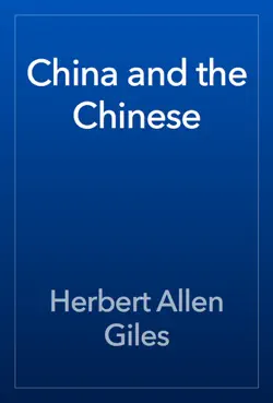 china and the chinese book cover image