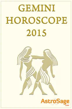gemini horoscope 2015 by astrosage.com book cover image