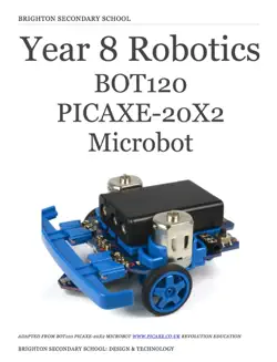 year 8 robotics book cover image