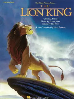 the lion king songbook book cover image