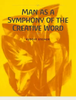 man as a symphony of the creative word imagen de la portada del libro